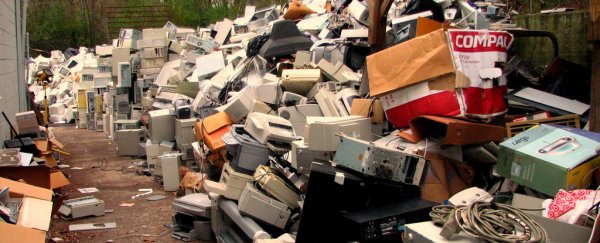 Scientists say we can fix the e-waste problem by pulverising electronics into nanodust