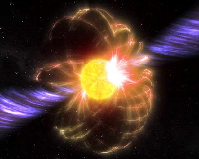 Magnetic Star Awakens After Sleeping For 10 Years And It's Acting Super Weird