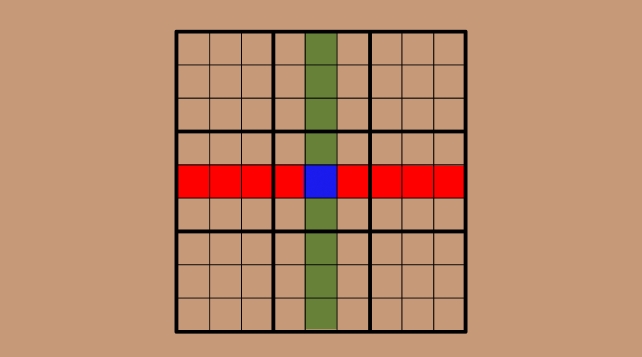 A sudoku grid